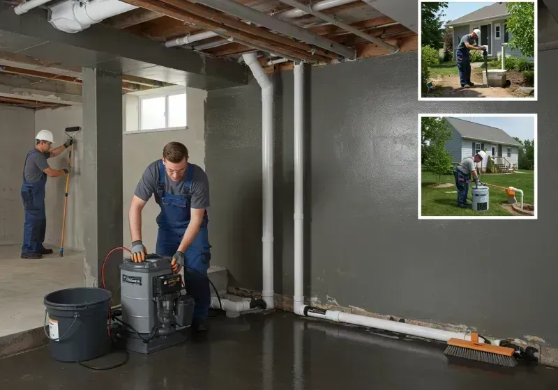 Basement Waterproofing and Flood Prevention process in Bishop, TX